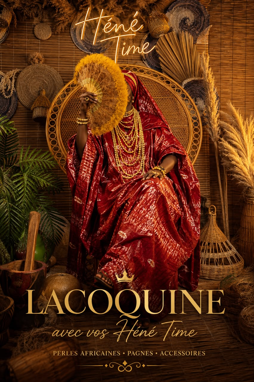 Mariée sénégalaise élégante